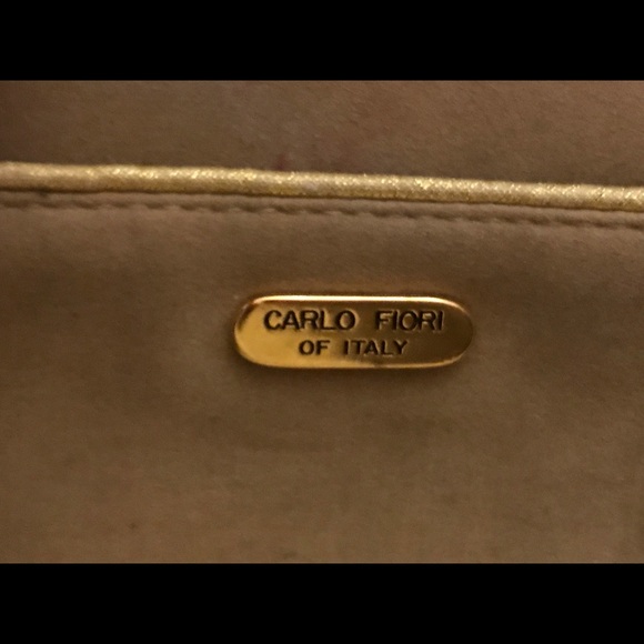 Carlo Fiori Vintage Crossbody Leather Bag size 11x6x2.5 - Picture 8 of 8